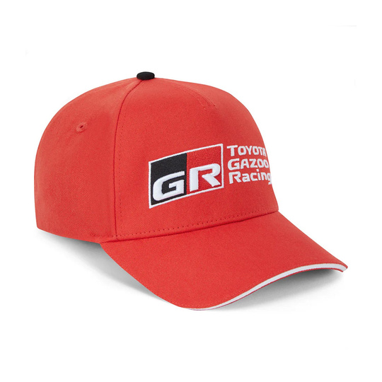 Czapka z daszkiem Large Logo Toyota Gazoo Racing czerwona