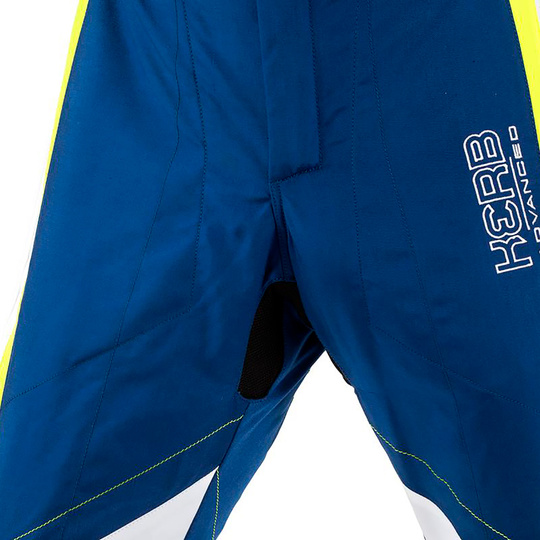 Kombinezon Sparco Kerb niebieski/żółty (FIA)