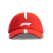 Czapka baseballowa czerwona Racing Line Formula 1 2026