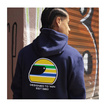 Bluza z kapturem rozpinana Ayrton Senna Helmet Ayrton Senna Collection 2026