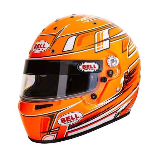 Kask zamknięty kartingowy Bell KC7-CMR Champion Orange