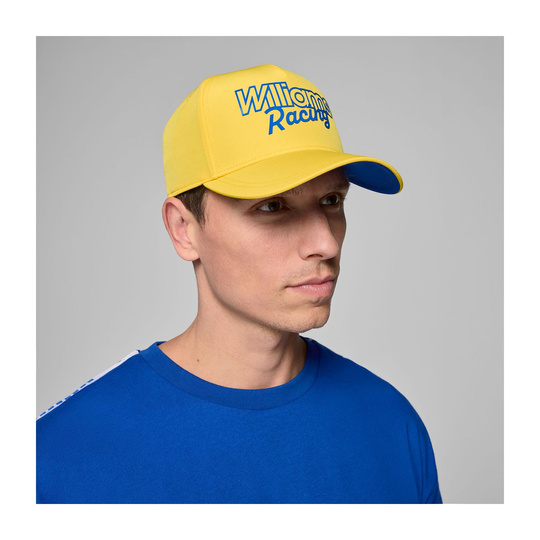 Czapka z daszkiem męska trucker Pitlane żółta Williams Racing 2025