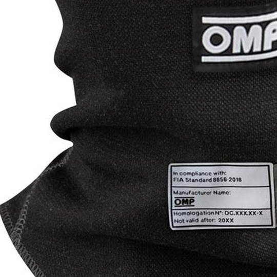 Kominiarka OMP First MY22 czarna (FIA)