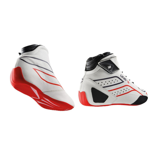 Buty OMP ONE-S MY20 białe (homologacja FIA)