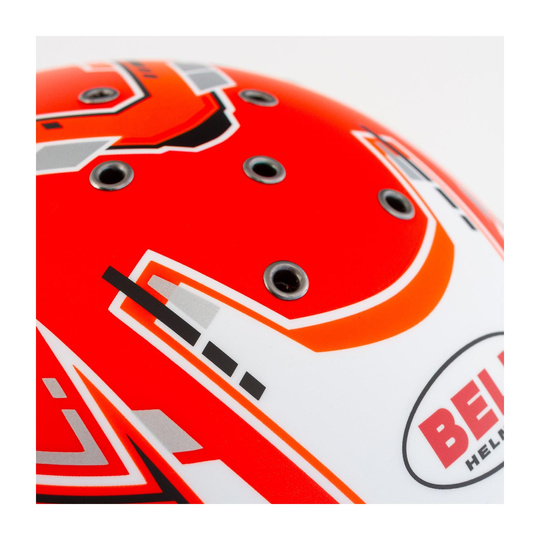 Kask zamknięty Bell RS7 PRO Stamina czerwony (homologacja FIA)