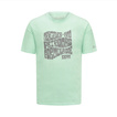 T-shirt męski Retro Mint Mercedes AMG F1 