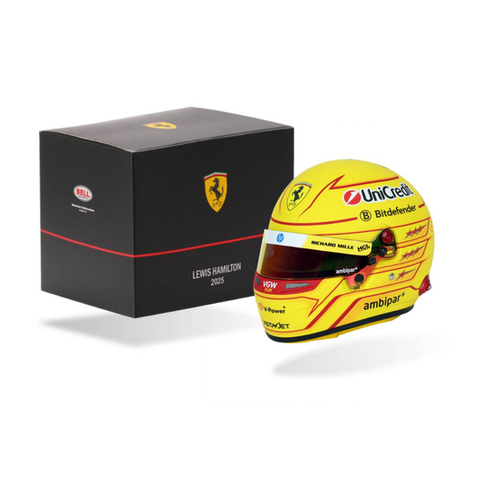 Model 1:2 kask Lewis Hamilton Scuderia Ferrari 2025