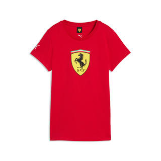 Koszulka t-shirt damska Large Logo Scuderia Ferrari F1 2026 czerwona