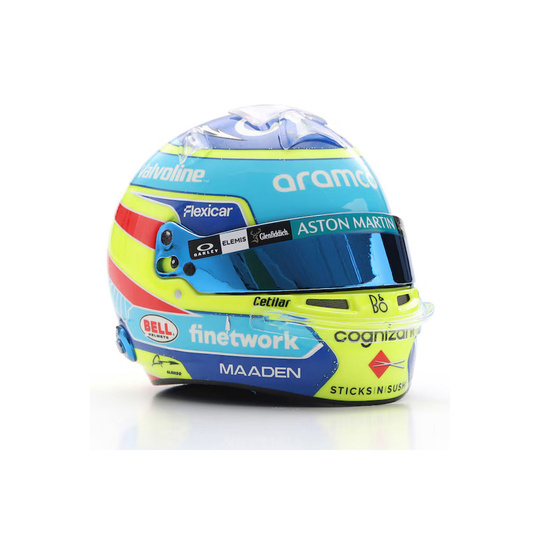 Model 1:5 kask Fernando Alonso Aston Martin F1 2025