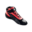 Buty kartingowe OMP KS-3 MY21 czarno-czerwone czarno-czerwone