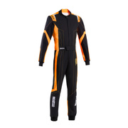 Kombinezon Sparco Thunder czarny/pomarańczowy (FIA)