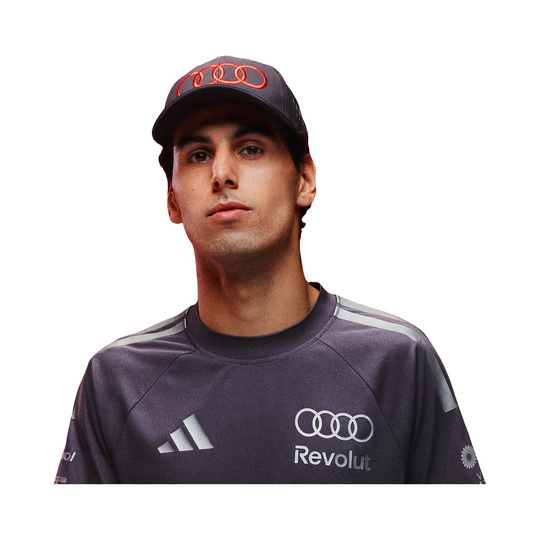 Czapka z daszkiem Gabriel Bortoleto Team Audi Revolut F1 2026 czarna