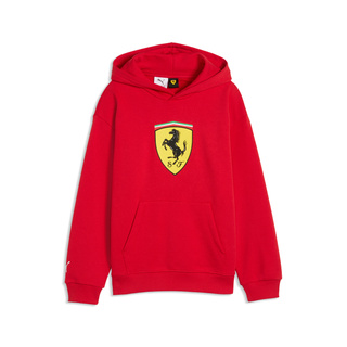 Bluza z kapturem dziecięca Logo Scuderia Ferrari F1 2026 czerwona