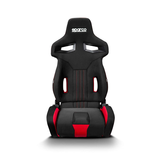 Fotel Sparco R333 MY21 czarny/czerwony