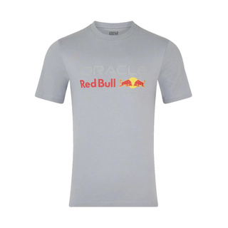 Koszulka t-shirt Front Logo Red Bull Racing F1 szara
