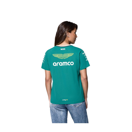 T-shirt damski Team Aston Martin F1 2025