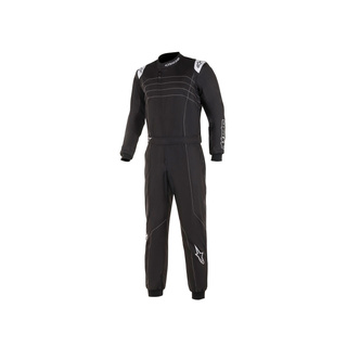 Kombinezon Alpinestars KMX-9 V3 8877-2022 czarno-biały (FIA)