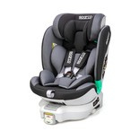Fotelik dziecięcy Sparco SK6000I EVO szary (9-25 kg)