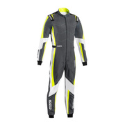 Kombinezon dziecięcy Sparco Kerb szary/żółty (FIA)