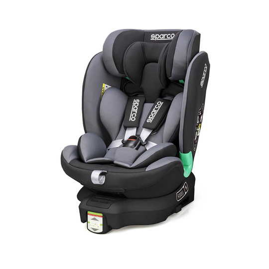 Fotelik dziecięcy Sparco SK6000I EVO 2 szary (9-25 kg)