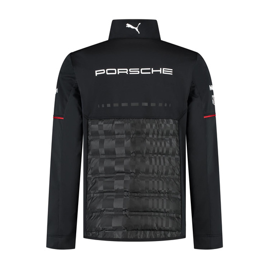 Kurtka męska Team Hybrid czarna Porsche Motorsport 2026