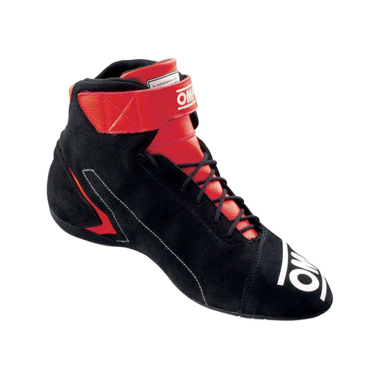 Buty OMP First MY21 czarne/czerwone (FIA)