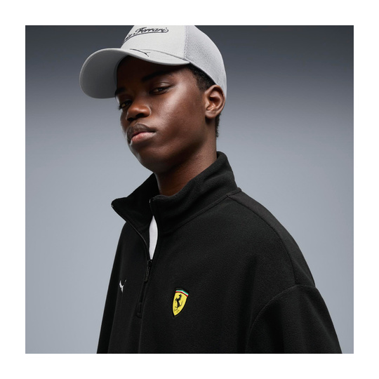 Bluza 1/4 Zip czarna Scuderia Ferrari F1 2026