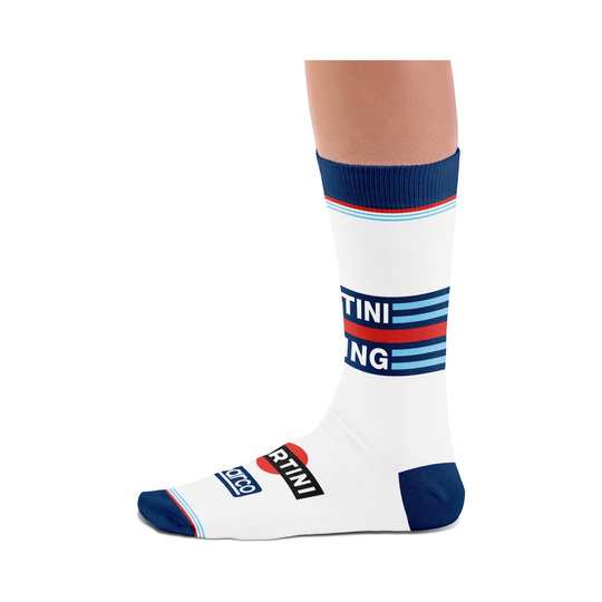 Skarpety Sparco Icon Design 2 Martini Racing białe