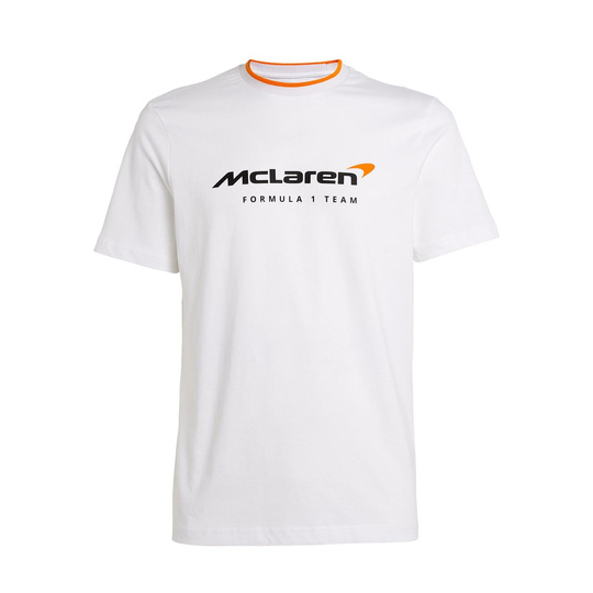 T-shirt męski Essentials biały McLaren F1 2025