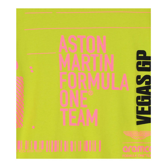 T-shirt męski Las Vegas Aston Martin F1 2025
