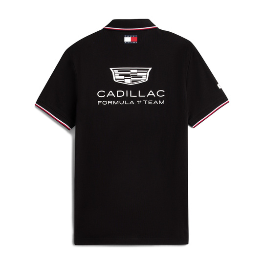 Koszulka polo Team Cadillac F1 2026 czarna