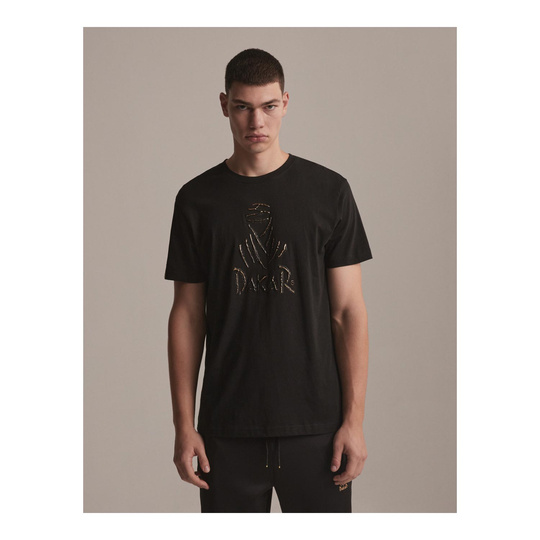 T-shirt męski Dakar DKR VIP CR czarny
