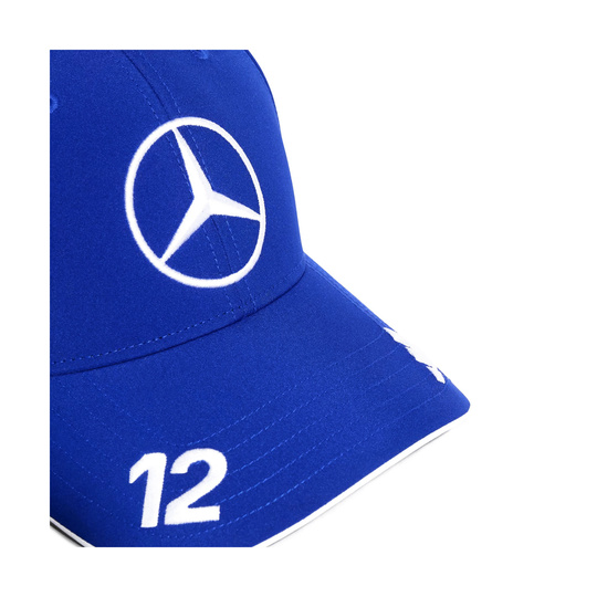 Czapka baseballowa niebieska Kimi Antonelli Mercedes AMG F1 2025