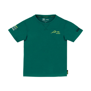 T-shirt dziecięcy zielony Alonso Kimoa Aston Martin F1