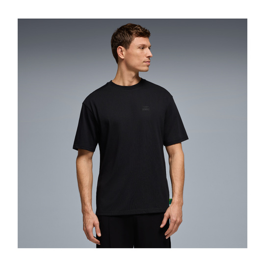 T-shirt męski czarny Stealth Logo Aston Martin F1 2026