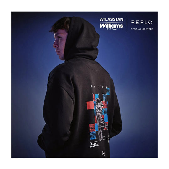 Bluza z kapturem Alex Albon Drivers Williams F1 2026