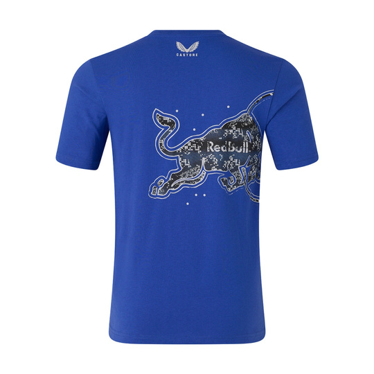 T-shirt dziecięcy Graphic Bull niebieski Red Bull Racing 2026