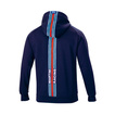 Bluza z kapturem Stripe Sparco Martini granatowa