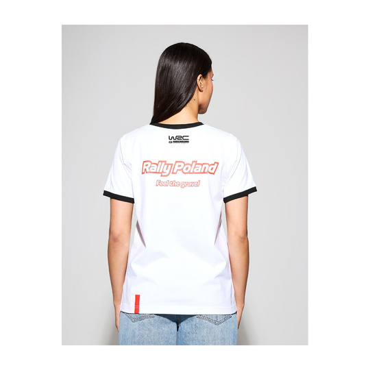 T-shirt damski Team Rally Poland WRC