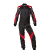Kombinezon OMP ONE EVO X czarno-czerwony (homologacja FIA)