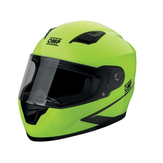 Kask zamknięty OMP CIRCUIT EVO żółty
