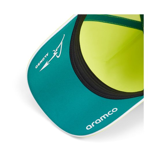 Czapka baseballowa zielona Alonso Team Aston Martin F1 2026