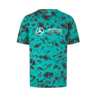 T-shirt męski Tie Dye Mercedes AMG F1 2024