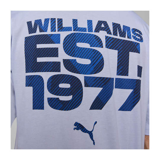 Koszulka t-shirt Oversized Williams F1 niebieska