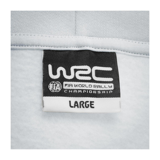 Bluza z kapturem Classic szara WRC 2024