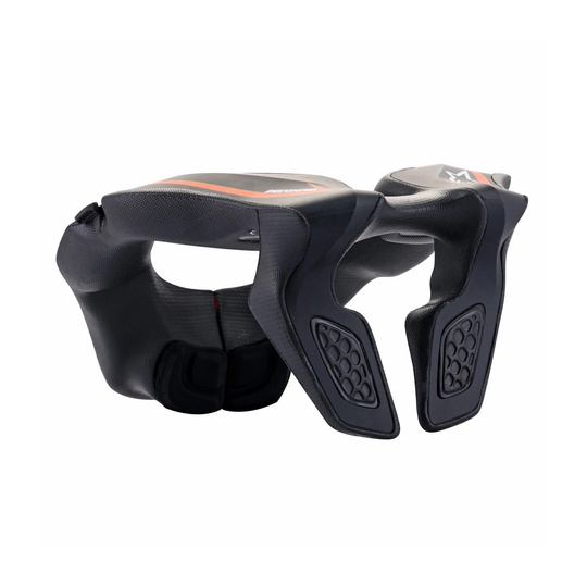 Kołnierz ochronny kartingowy pomarańczowy Alpinestars