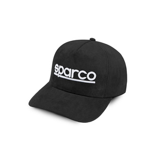 Czapka baseballowa Sparco SUEDE czarna