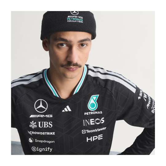 Koszulka czarna Authentic Team Mercedes AMG F1 2026