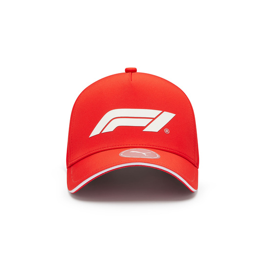 Czapka baseballowa dziecięca czerwona Logo Formula 1 2024