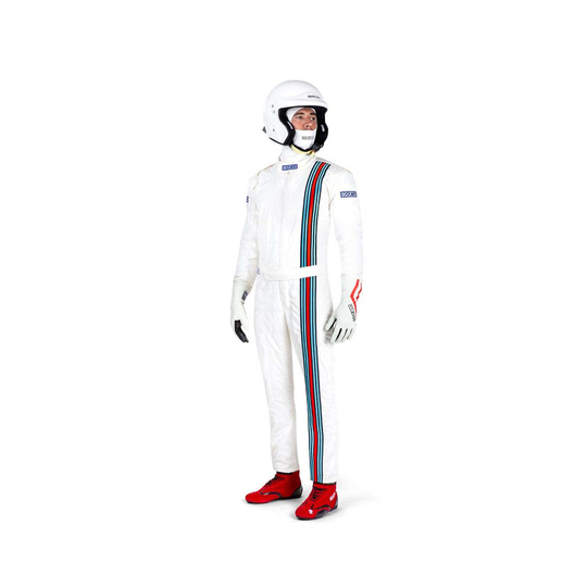 Kombinezon Sparco VINTAGE biały (homologacja FIA)